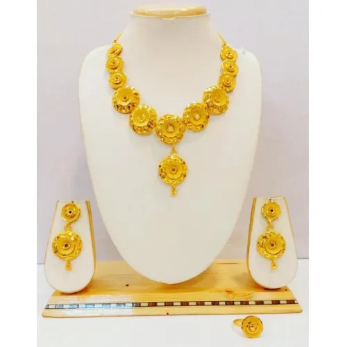 Neckless Set Gold 52