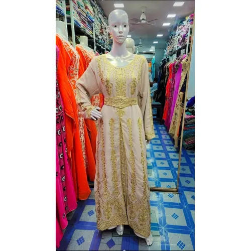 Ladies Dark Cream  Gown