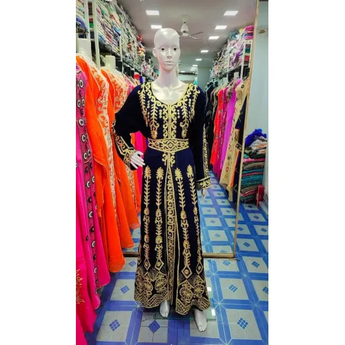 LADIES NAVY BLUE GOWNE