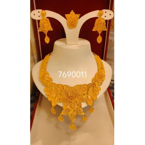 Neckless Set Gold 24