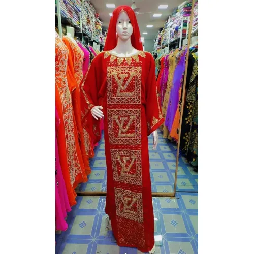 LADIES RED GOWNE (2)