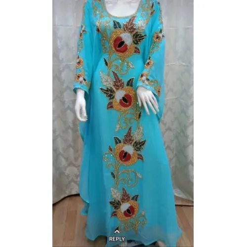 LADIES SKY BLUE GOWNE